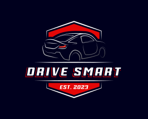 Driving Car Motor logo design