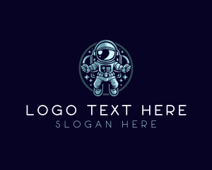 Mascot - Space Exploration Astronaut logo design