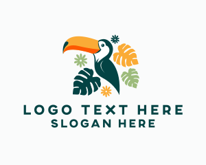 Toucan Bird Aviary Logo