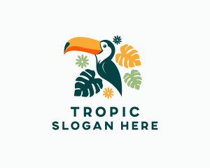 Toucan Bird Aviary logo design