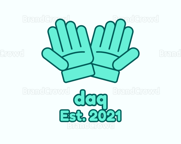 Working Safety Gloves Logo