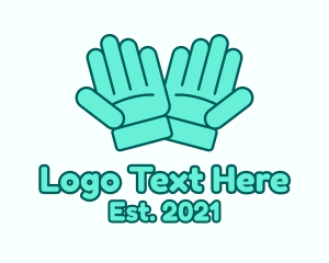 Palm - Working Safety Gloves logo design
