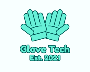 Working Safety Gloves logo design