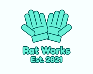 Working Safety Gloves logo design