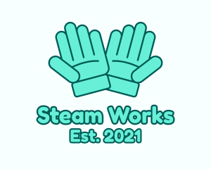 Working Safety Gloves logo design