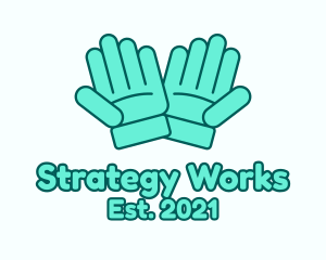 Working Safety Gloves logo design