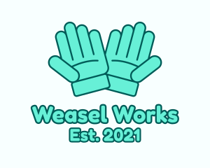 Working Safety Gloves logo design