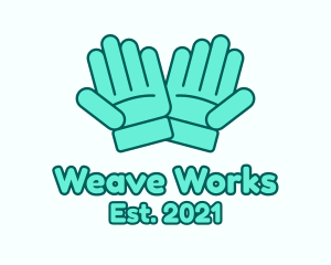 Working Safety Gloves logo design