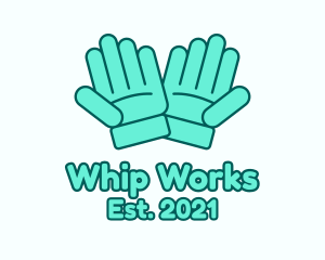 Working Safety Gloves logo design