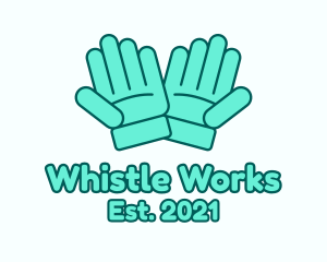 Working Safety Gloves logo design