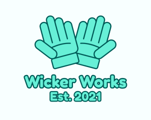 Working Safety Gloves logo design