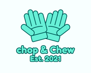 Palm - Working Safety Gloves logo design