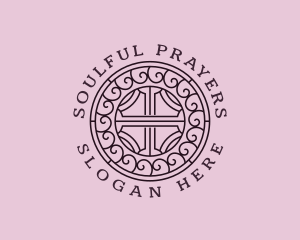 Sacred Cross Parish logo design