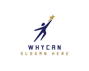 Person - Leadership Star Organization logo design
