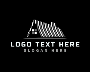 Textiles - Roof Tiles Real Estate logo design