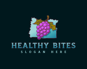 Oregon Grape Fruit logo design