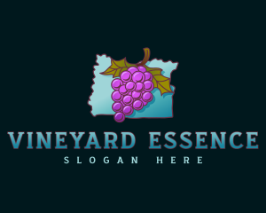 Oregon Grape Fruit logo design