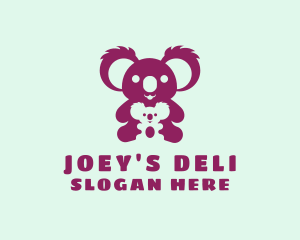 Joey - Wildlife Koala Baby logo design