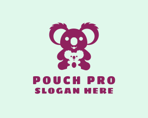 Wildlife Koala Baby logo design