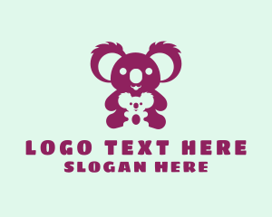 Conservation - Wildlife Koala Baby logo design