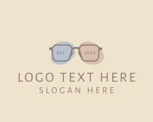 Stylist - Minimalist Fashion Eyeglass logo design