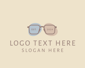 Style - Minimalist Fashion Eyeglass logo design