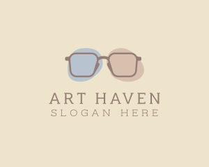 Minimalist Fashion Eyeglass logo design