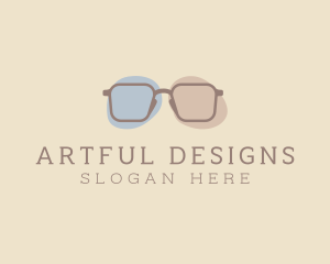 Minimalist Fashion Eyeglass logo design