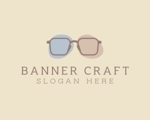 Minimalist Fashion Eyeglass logo design