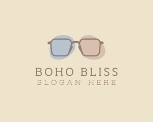 Minimalist Fashion Eyeglass logo design