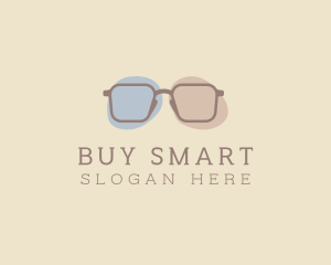 Minimalist Fashion Eyeglass logo design