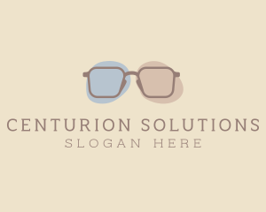 Minimalist Fashion Eyeglass logo design