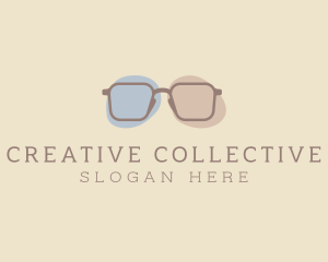 Minimalist Fashion Eyeglass logo design