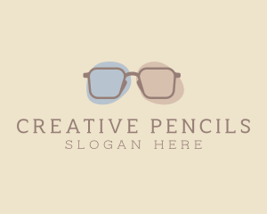 Minimalist Fashion Eyeglass logo design