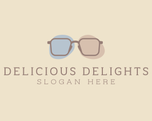 Minimalist Fashion Eyeglass logo design