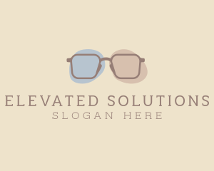 Minimalist Fashion Eyeglass logo design