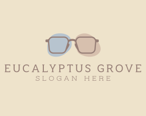 Minimalist Fashion Eyeglass logo design