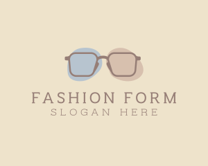 Minimalist Fashion Eyeglass logo design