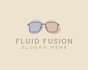 Minimalist Fashion Eyeglass logo design