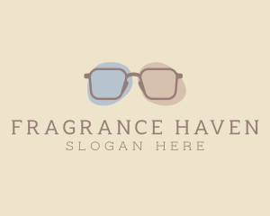 Minimalist Fashion Eyeglass logo design