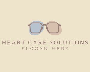 Minimalist Fashion Eyeglass logo design