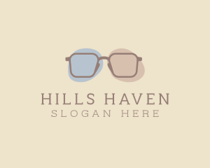 Minimalist Fashion Eyeglass logo design