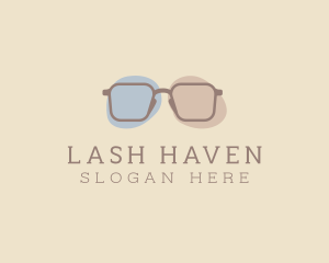 Minimalist Fashion Eyeglass logo design