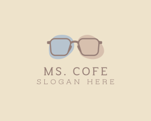 Minimalist Fashion Eyeglass logo design