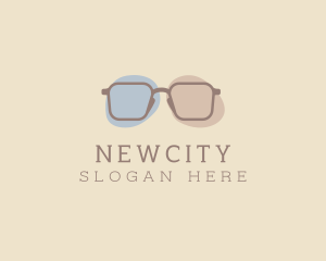 Minimalist Fashion Eyeglass logo design