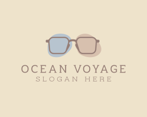 Minimalist Fashion Eyeglass logo design