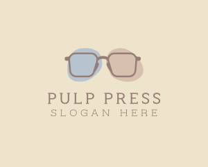 Minimalist Fashion Eyeglass logo design