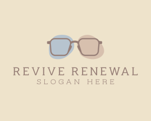 Minimalist Fashion Eyeglass logo design