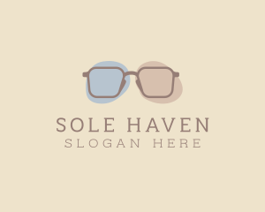 Minimalist Fashion Eyeglass logo design