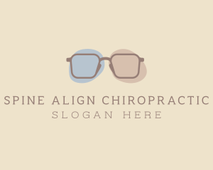 Minimalist Fashion Eyeglass logo design